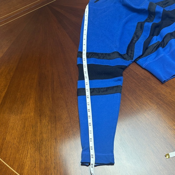 Diesel Blue & Black Striped Knit Sweater | Size S/M 100% Cotton - Picture 8 of 13